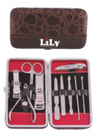 МАНИКЮРНЫЙ НАБОР LILY 10 ИНСТРУМЕНТОВ - № L91- C8199